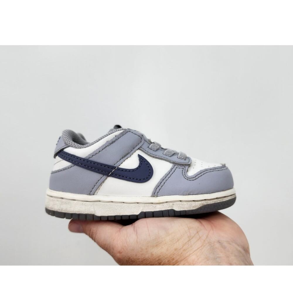 Toddler Jordan 1 Low Size 6C Grey White